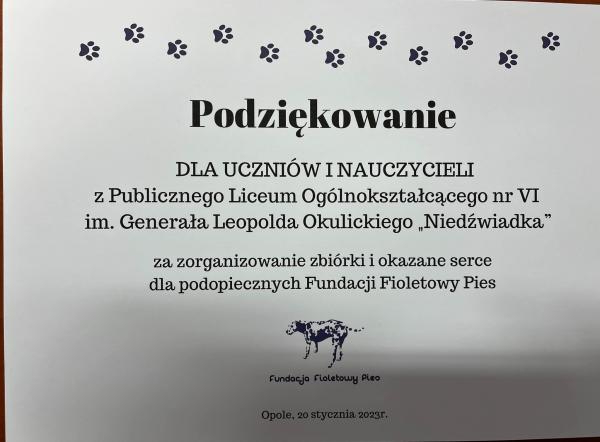 Akcja dla zwierzaka