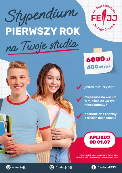 Program stypendiów akademickich „Pierwszy Rok” 